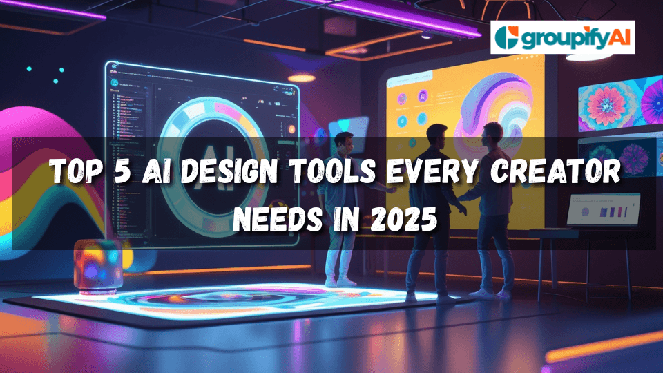Top 5 AI Design Tools Every Creator Needs in 2025