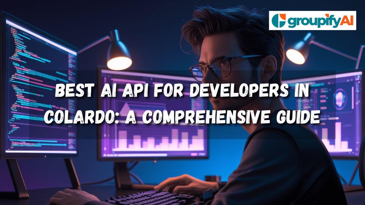Best AI API for Developers in Colardo: A Comprehensive Guide