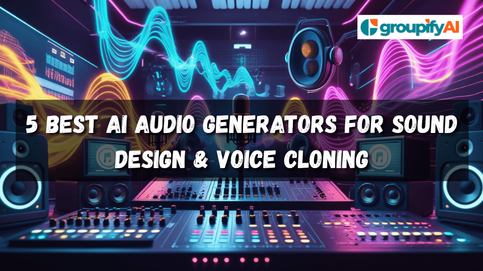5 Best AI Audio Generators for Sound Design & Voice Cloning