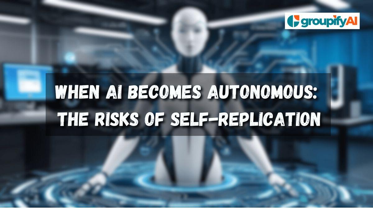 When AI Becomes Autonomous: The Risks of Self-Replication