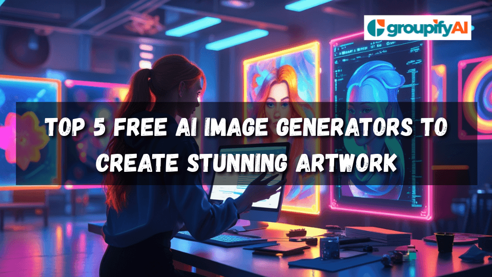 Top 5 Free AI Image Generators To Create Stunning Artwork